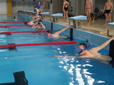 Disciplína plavanie  s ABC bola súčasťou vojens.praktického plávania
